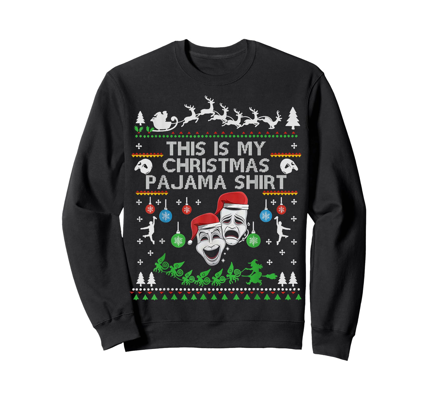 This is My Christmas Pajama Broadway Theater Musical T-Shirt