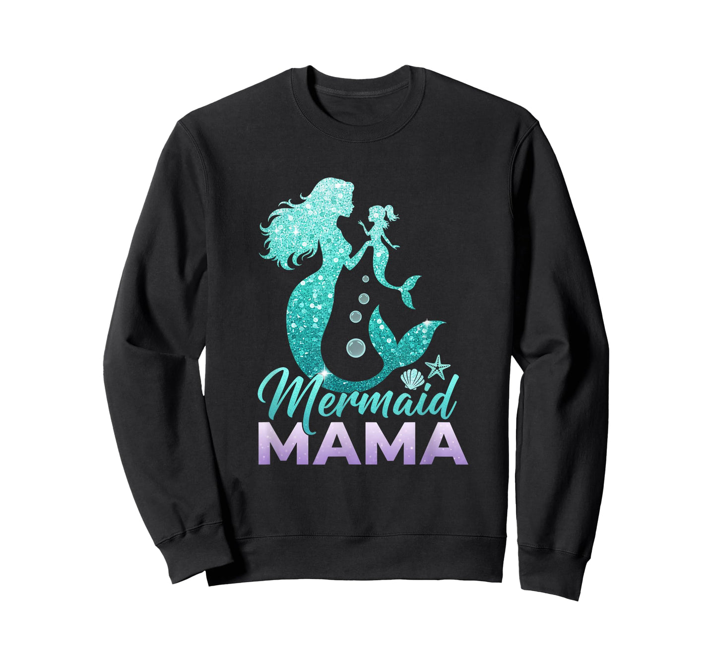 Mermaid Mermaid Mama Mermaid Mommy Birthday T-Shirt