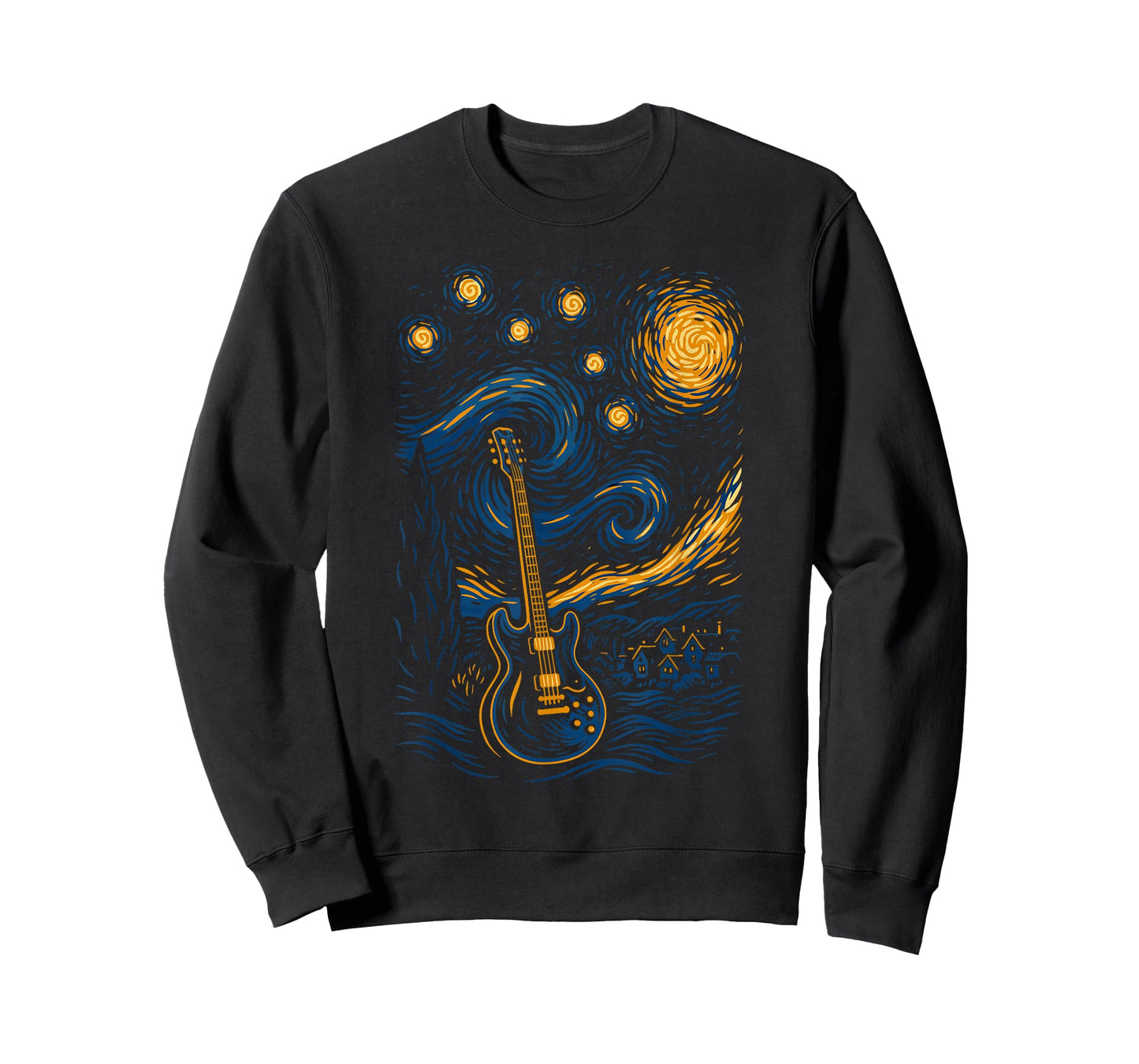 Cool Guitar Festival Concert Men Women Kids Funny Guitarist T-Shirt