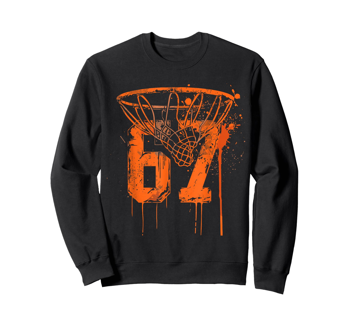 Basketball 67 Six Seven Alpha Slang 6 7 Meme Kids Teachers T-Shirt