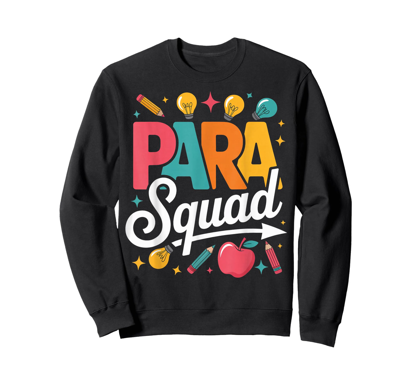 para Squad para Teacher Teaching Paraprofessional T-Shirt