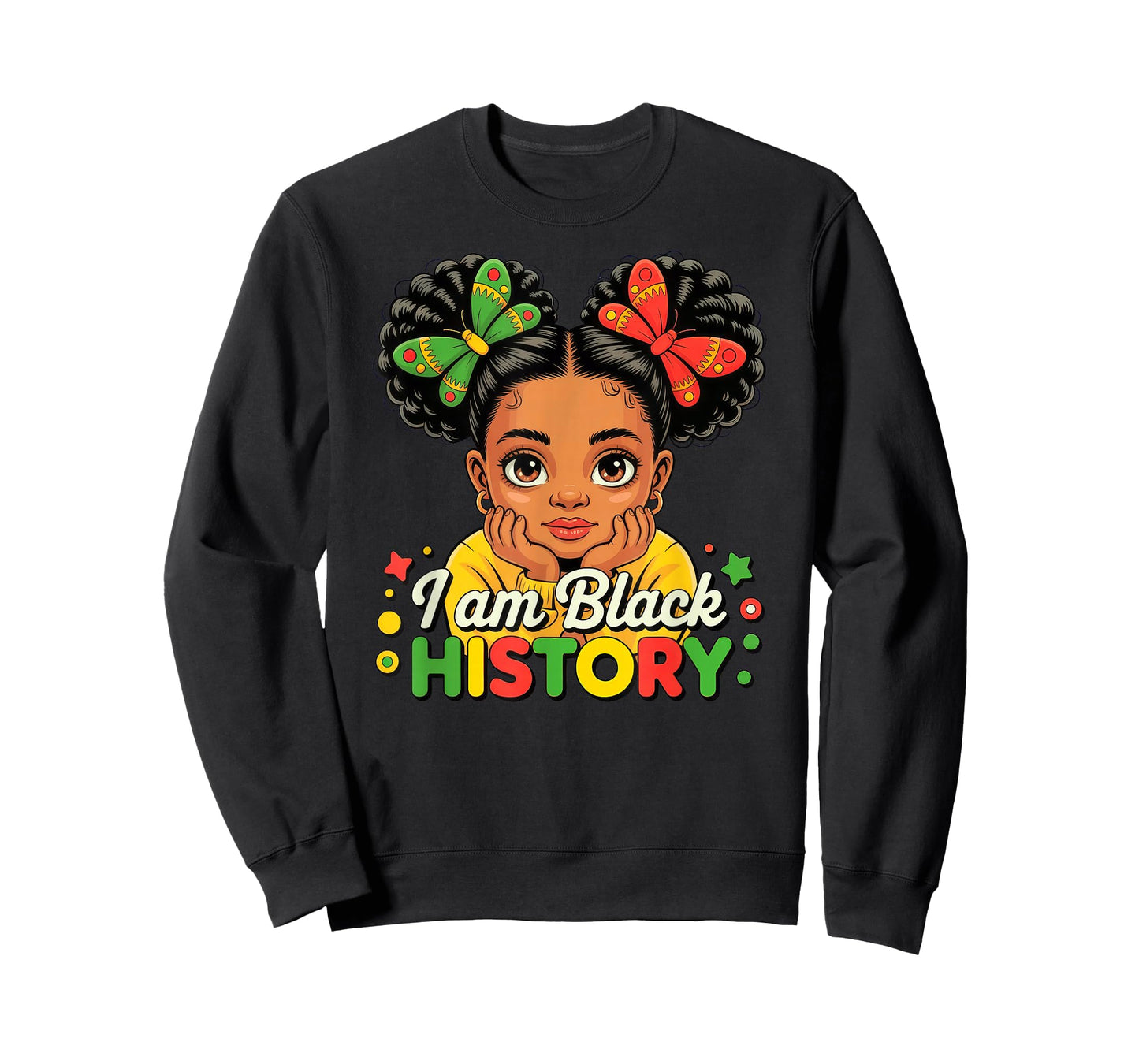 I Am Black History Girl Black History Month T-Shirt