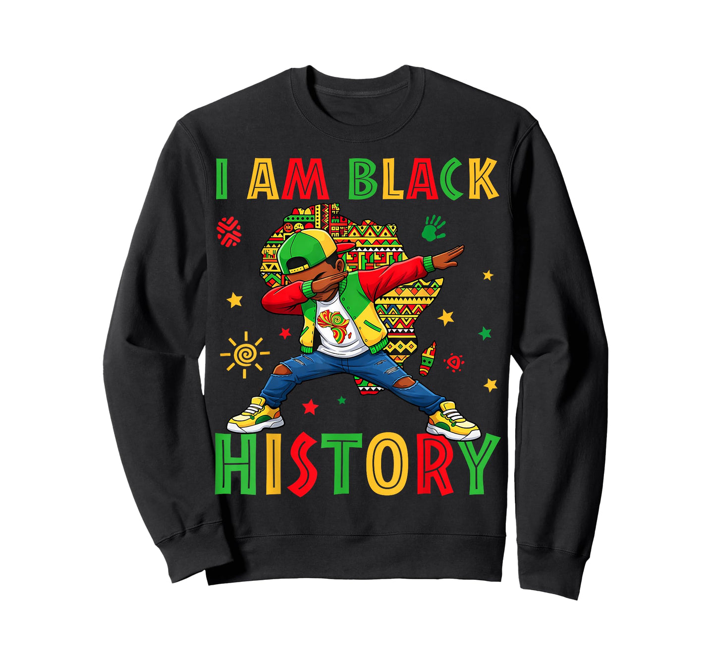 I Am Black History Month Black Melanin Boy Kids Toddlers T-Shirt