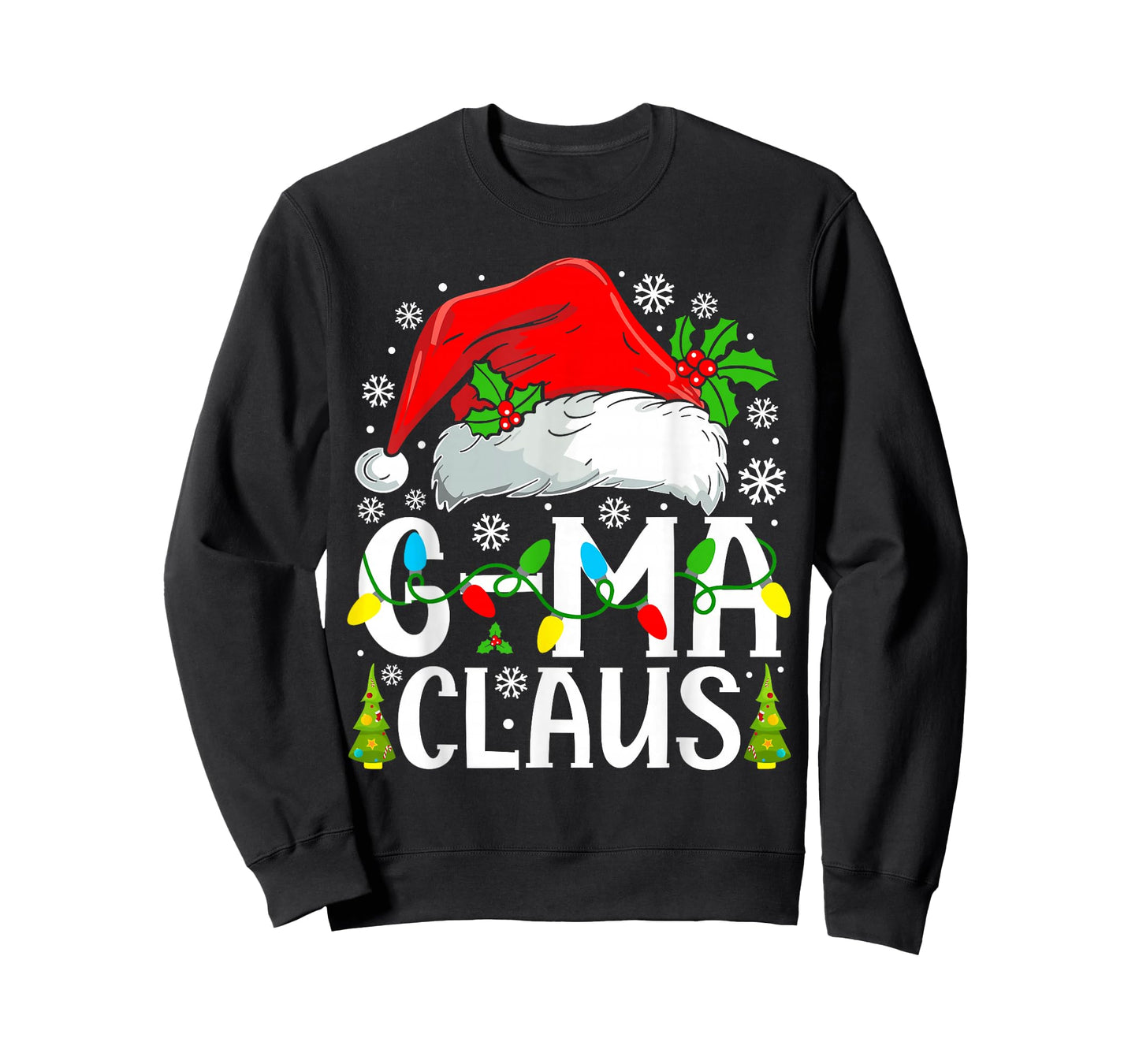G-ma Claus Funny Christmas Family Matching T-Shirt