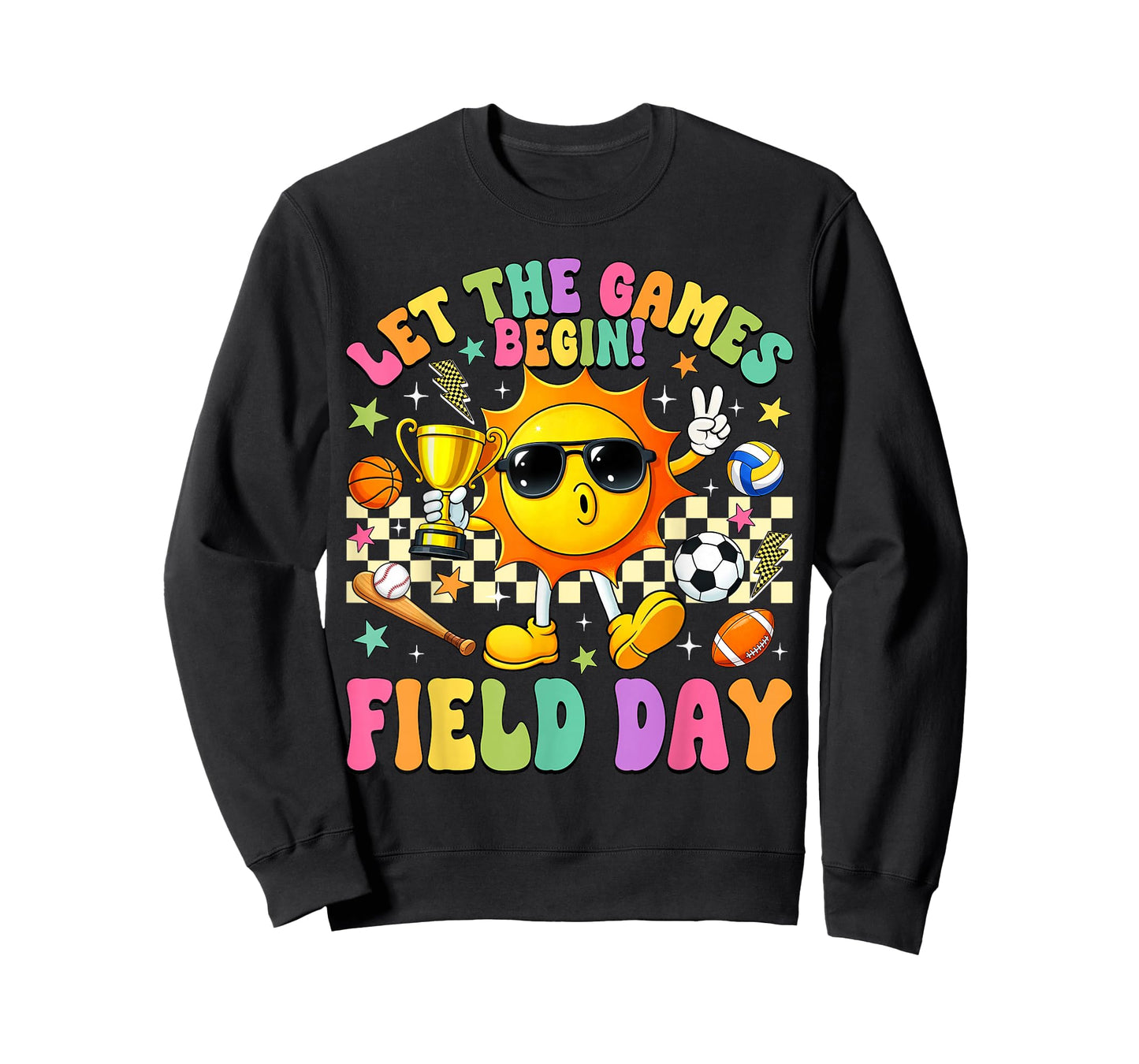 Field Day Let The Games Begin Teachers Kids Field Day 2026 T-Shirt