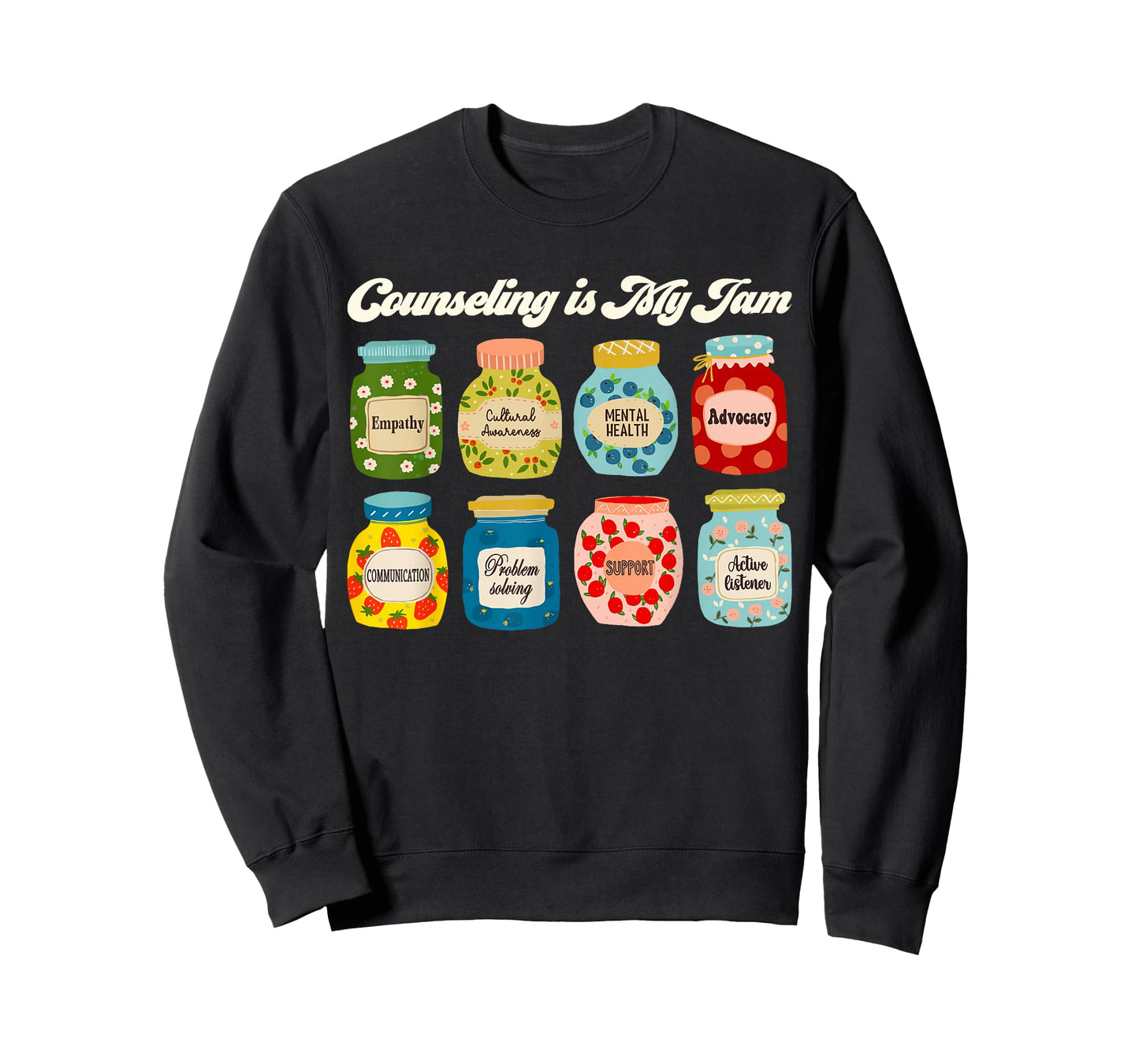 Groovy Counseling is My Jam School Psychologist Counselor T-Shirt