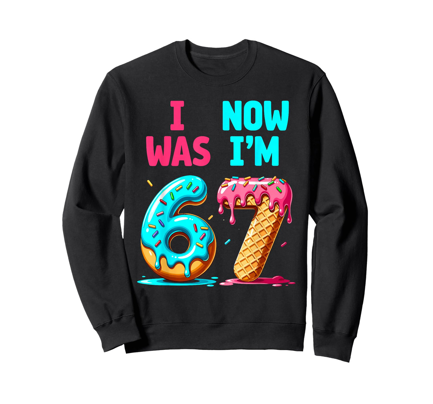 7 Year Old Birthday I was Six Now I'm Seven Boys Girls T-Shirt