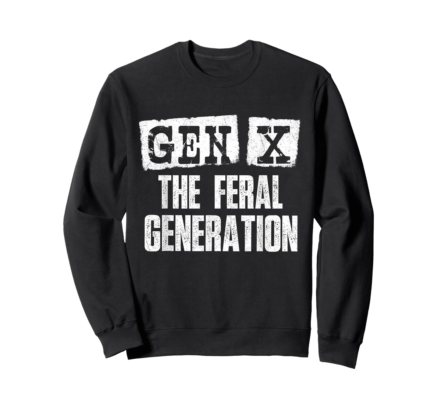 Gen X The Feral Generation - Generation X Gen Xer Nostalgia T-Shirt