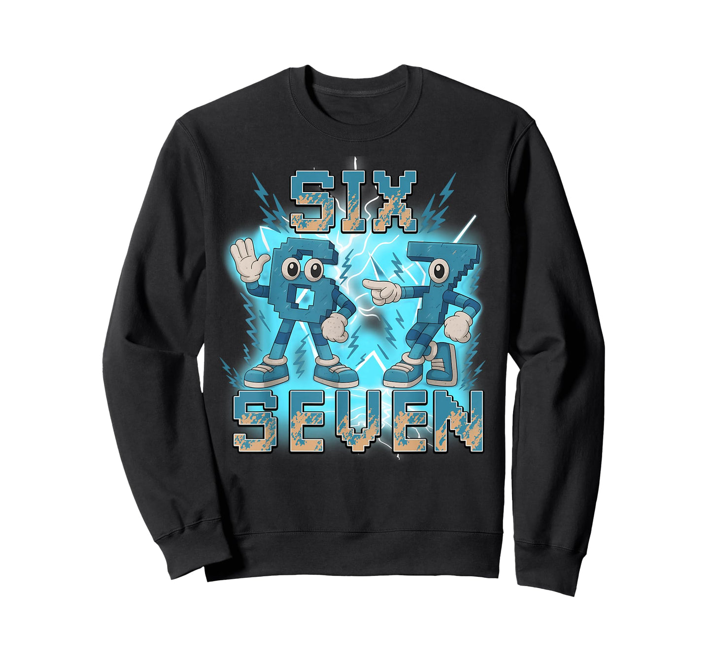 Meme 67 Six Seven 6 7 Italian Brainrot Men Women Kids T-Shirt