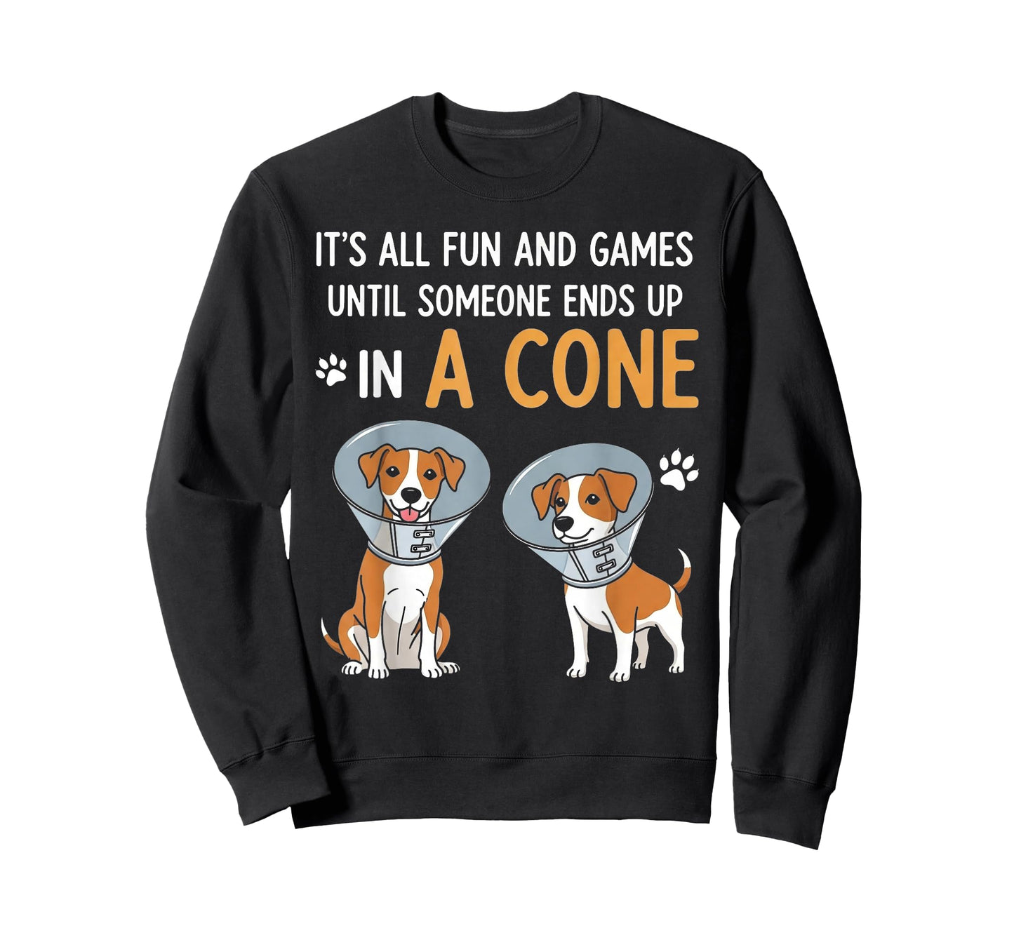 Veterinarian Funny Dog Cone Humor Vet Life Animal Doctor T-Shirt