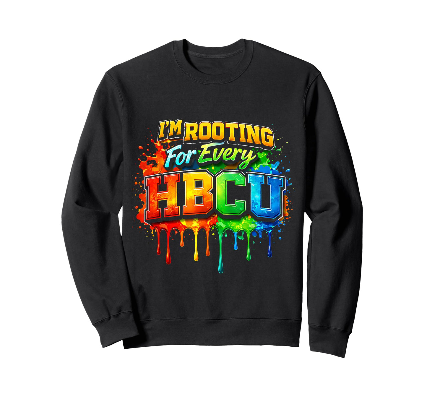 Rooting for Every HBCU Black History Costume Afrocentric T-Shirt