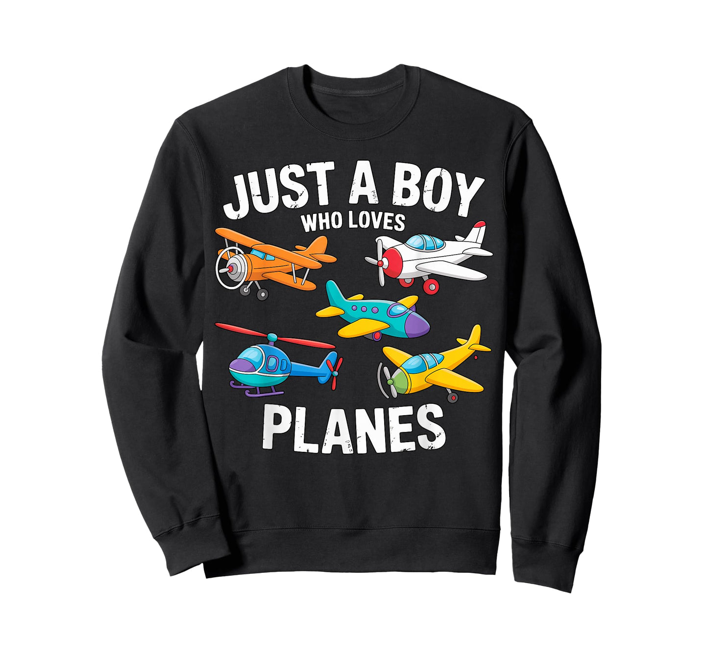 Just a Boy Who Loves Planes T-Shirt