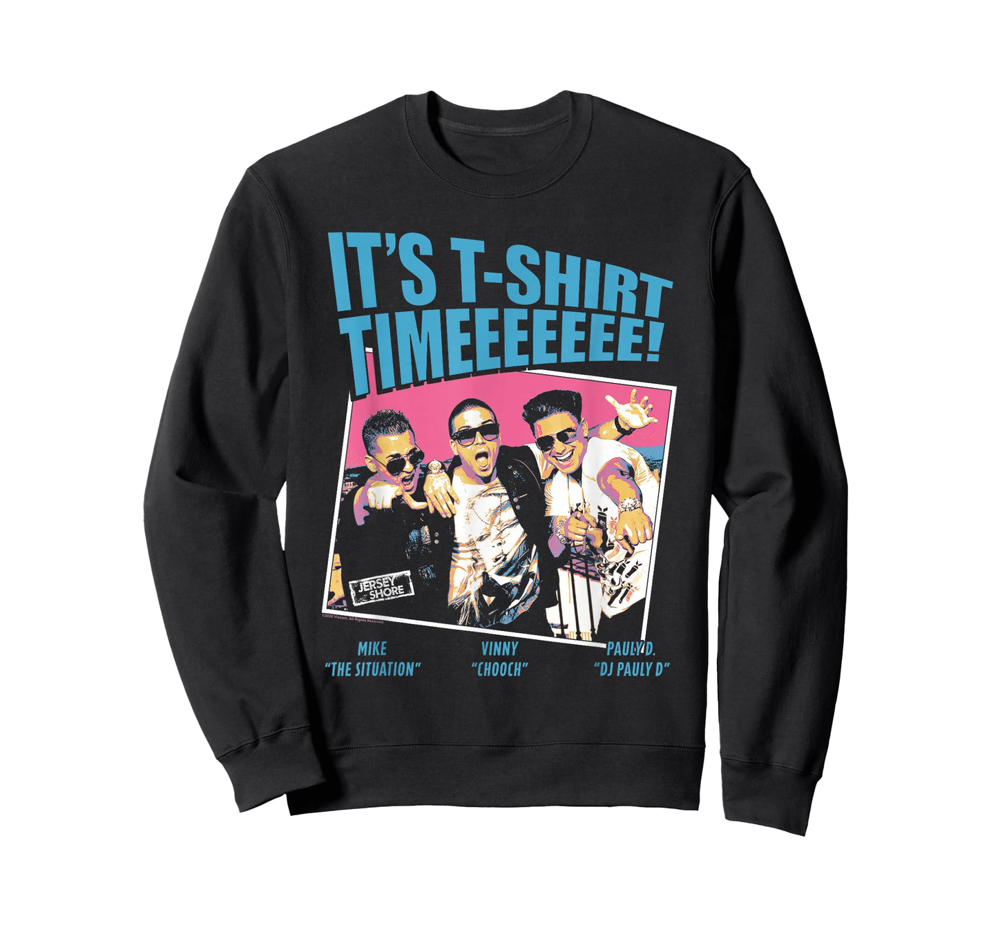 Jersey Shore It's T-Shirt Time with The Boys Reality TV T-Shirt