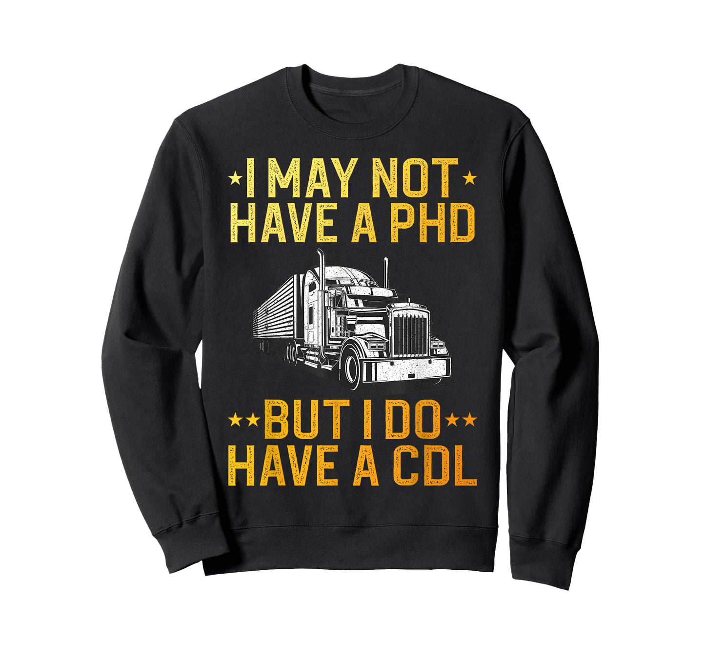 Best CDL Driver Art for Men Women Trucker CDL Truck Driver T-Shirt