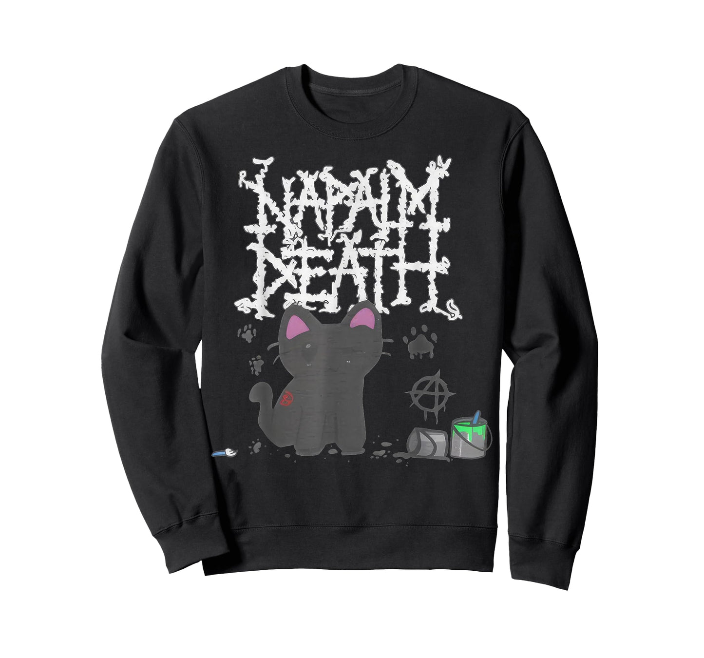 Napalm Death There is No Authoritys but Cats T-Shirt