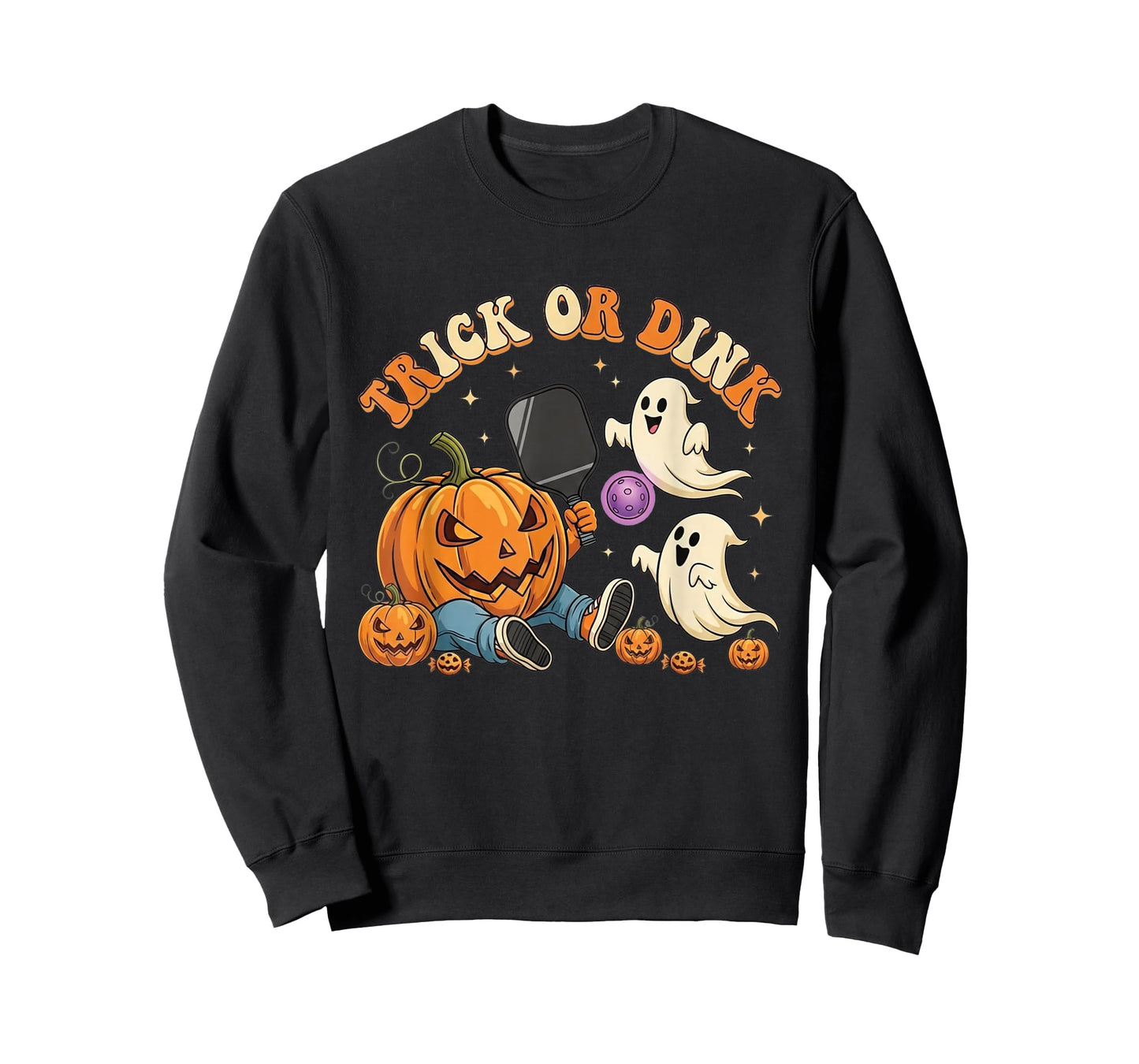 Halloween Costumes Adult Pickleball Trick or Dink Tee T-Shirt