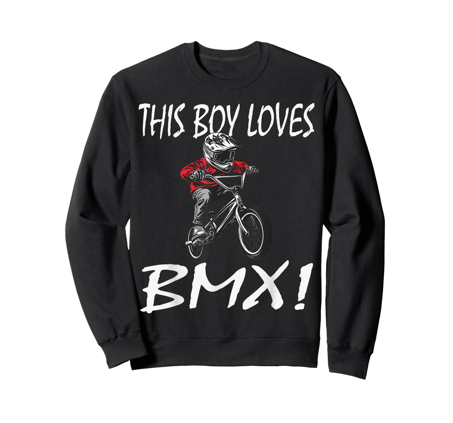 This boy Loves BMX, Kids BMX T-Shirt