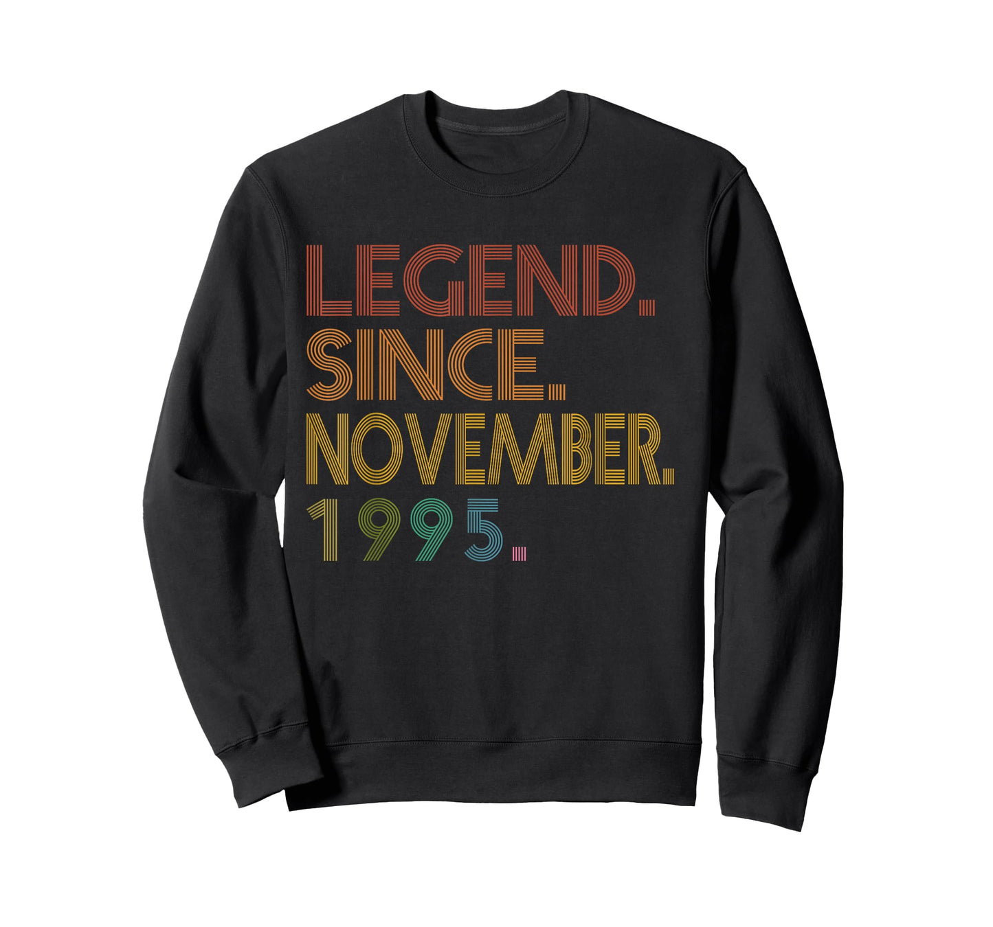 Legend November 1995 30th Birthday Men Women 30 Year Old T-Shirt