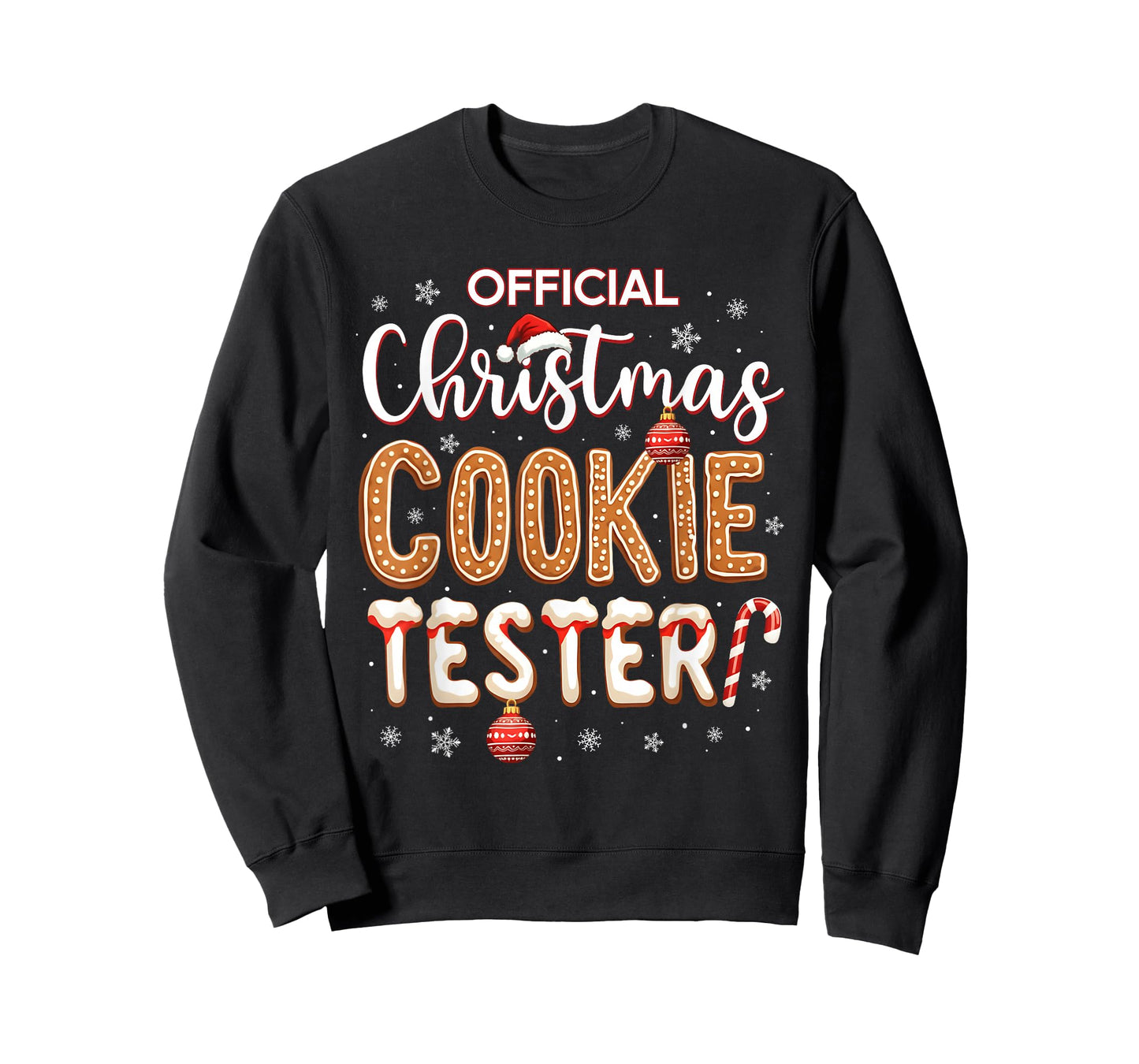 Official Christmas Cookie Tester Taster Baking Crew Toddle T-Shirt