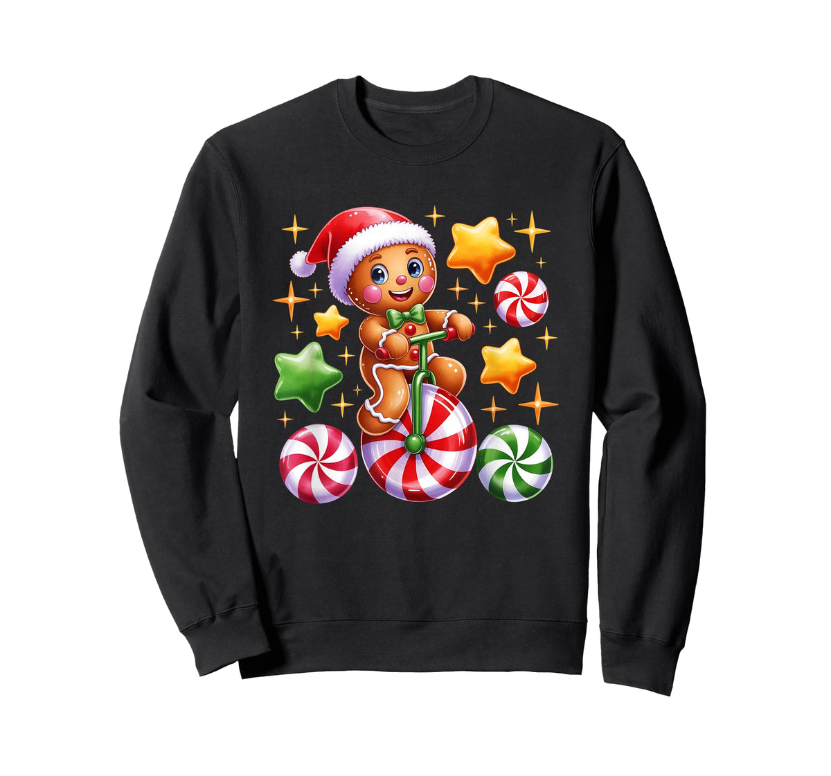 Gingerbread Peppermint Wonderland Delight T-Shirt