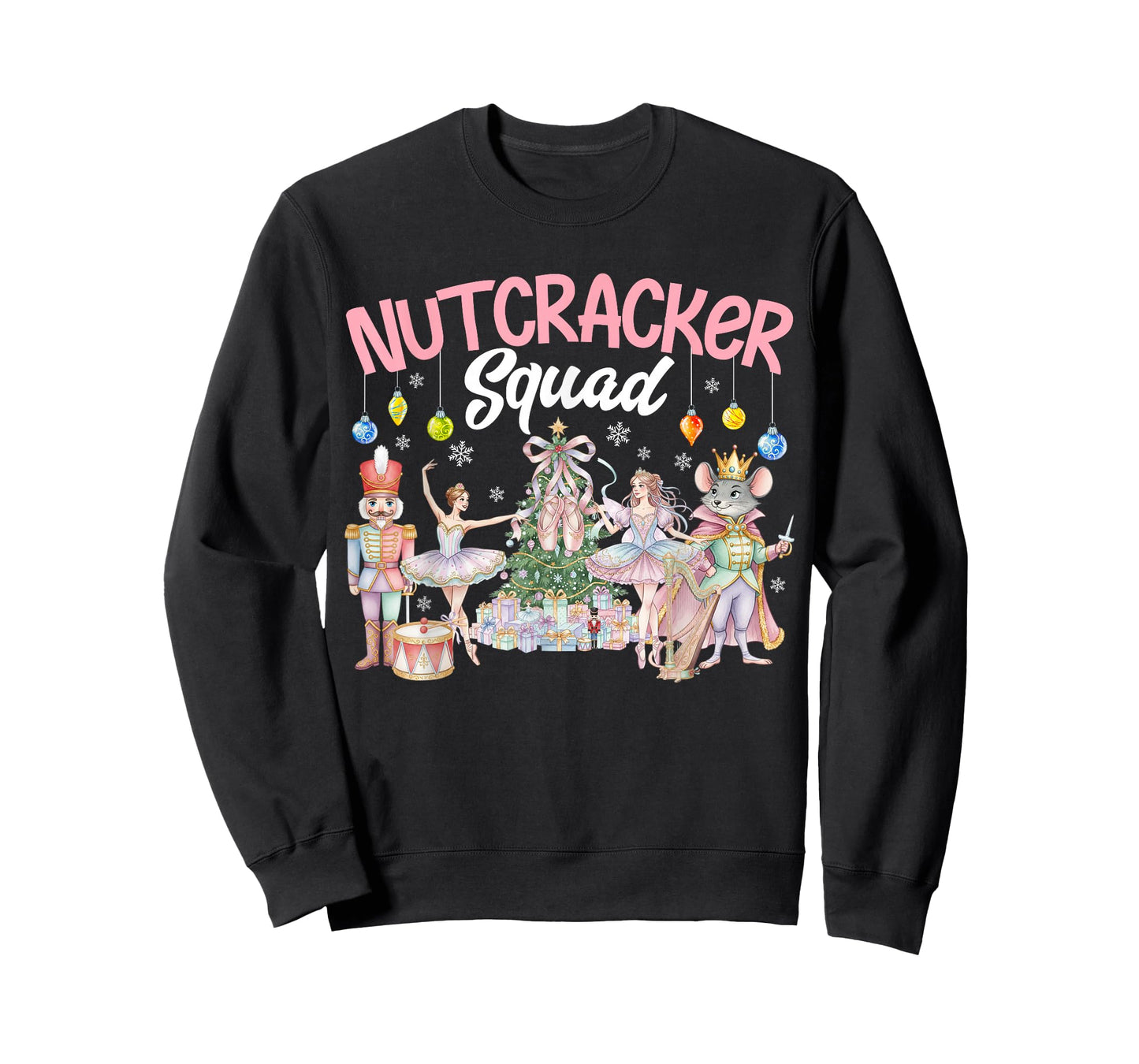 Christmas Nutcracker Squad Ballet Family Matching T-Shirt