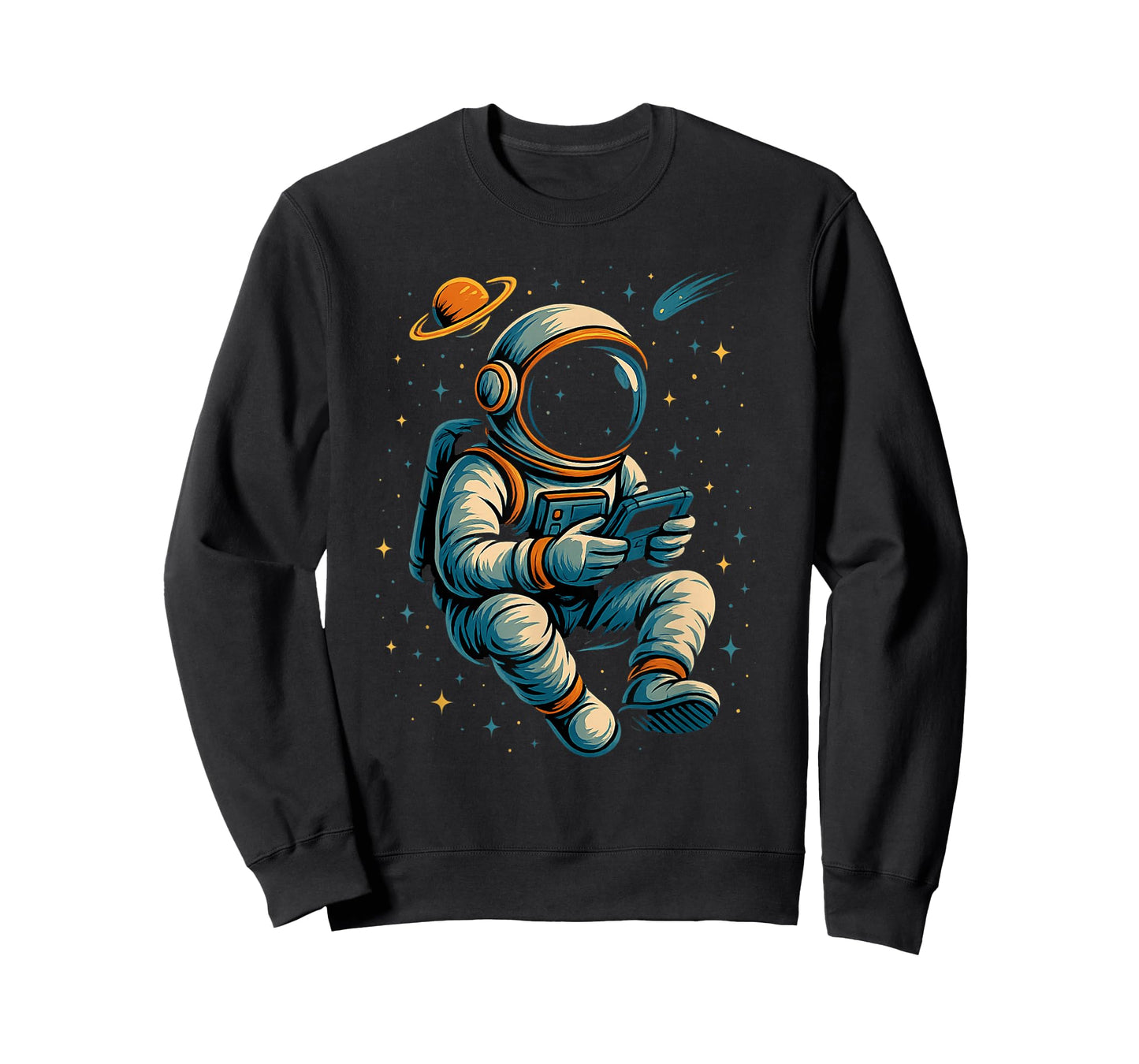Astronauts Space Video Games Funny Tee T-Shirt