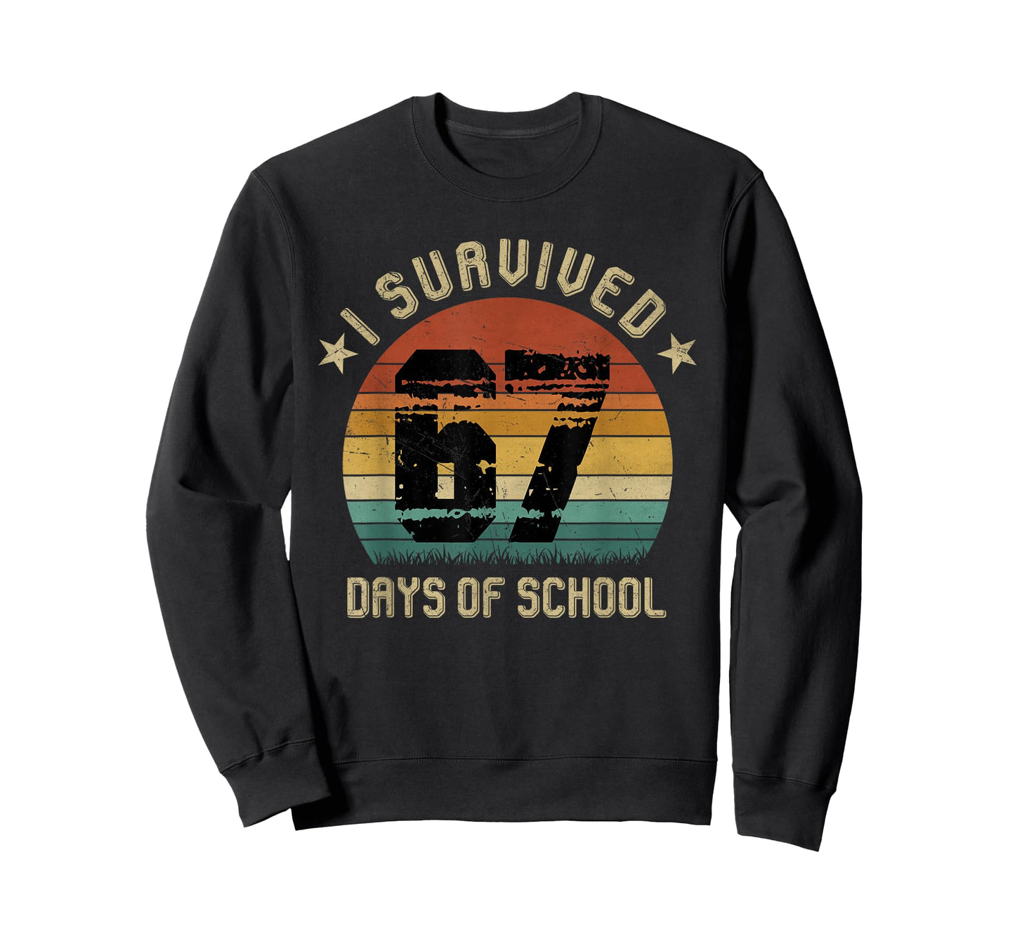 I Survived 67 Days of School Six Seven Teachers Students T-Shirt