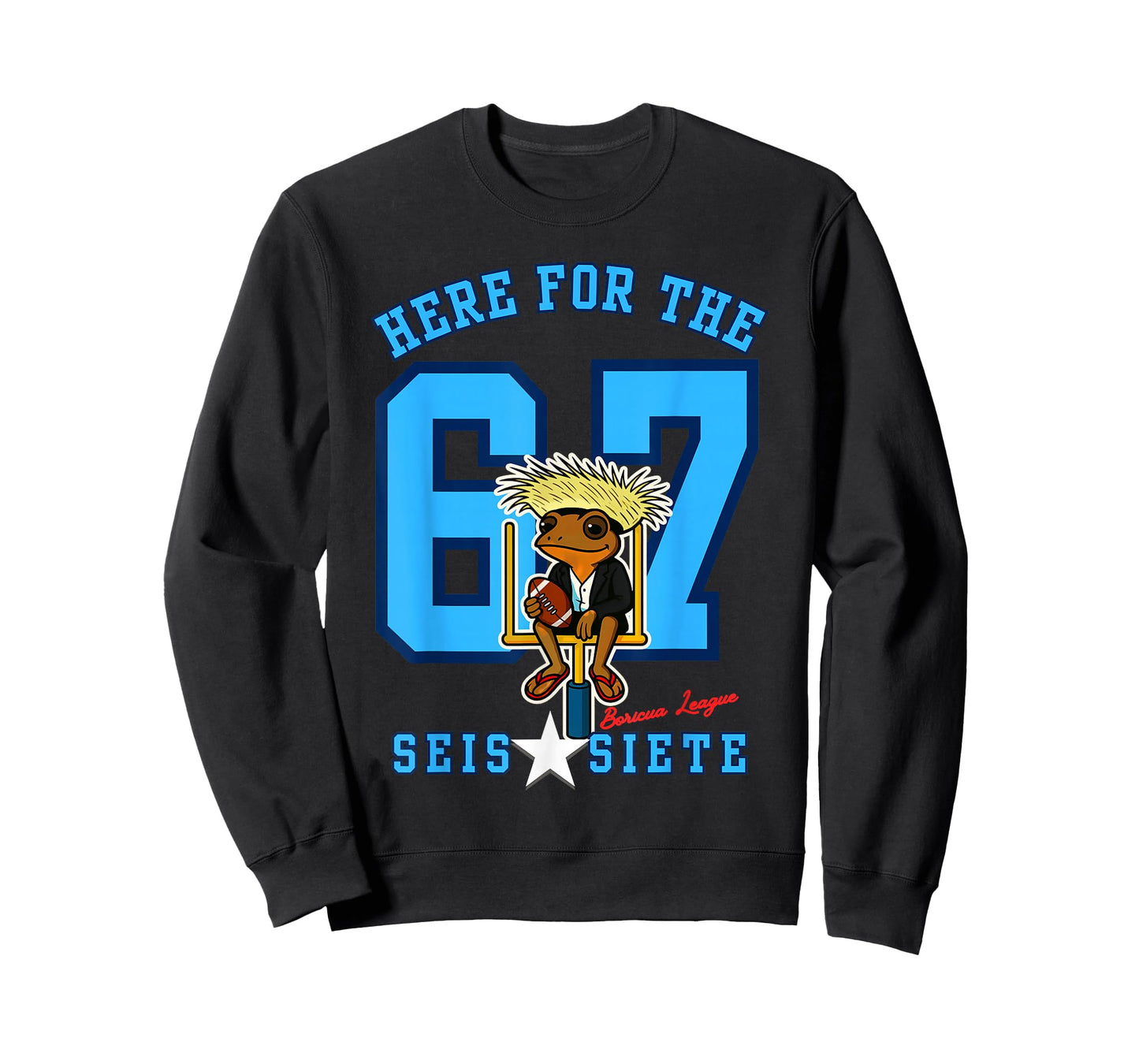 Coqui Puerto Rico Game Day Football Here for The SEIS Siete T-Shirt