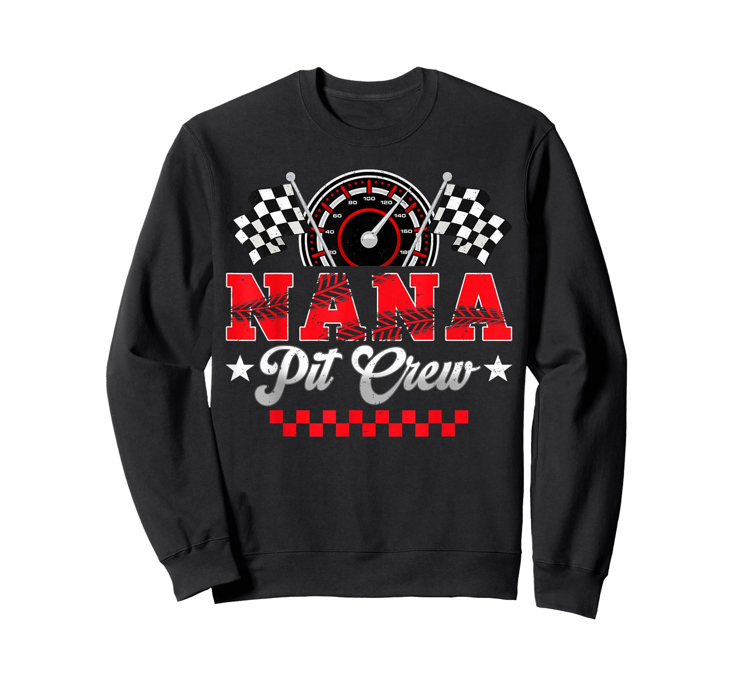 Race Car Birthday Party Racing Family Nana Pit Crew T-Shirt