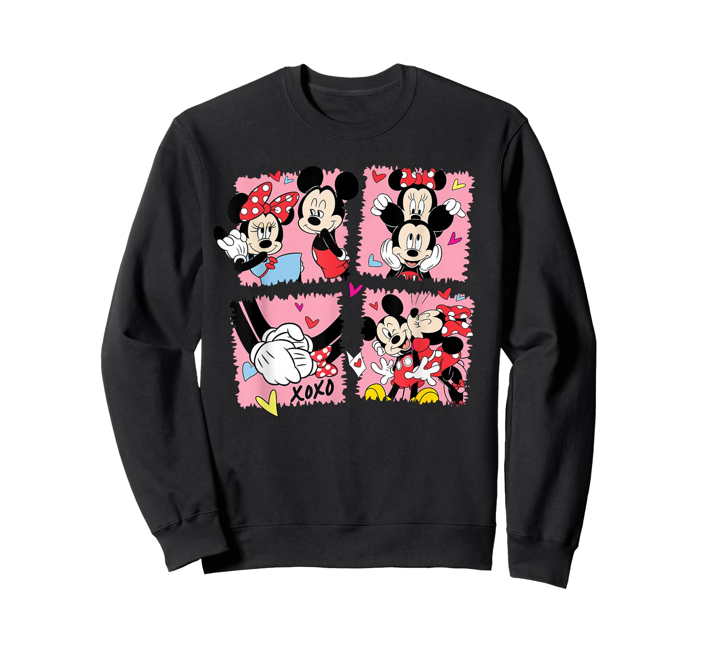 Disney Mickey & Minnie Valentine's Day Couple's Snapshots T-Shirt