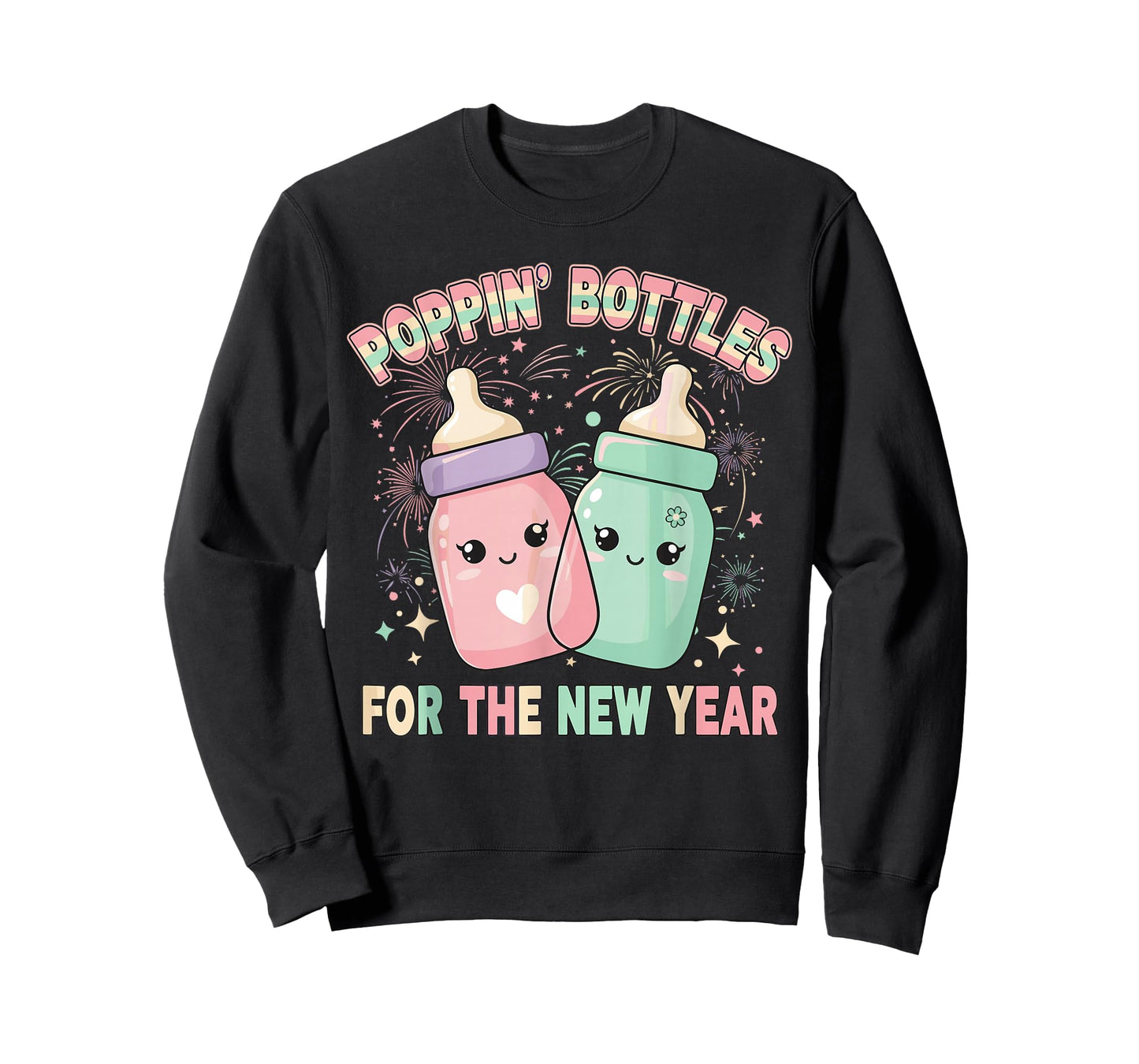 New Years Shirt, Nurse Popping Bottles for The New Year T-Shirt