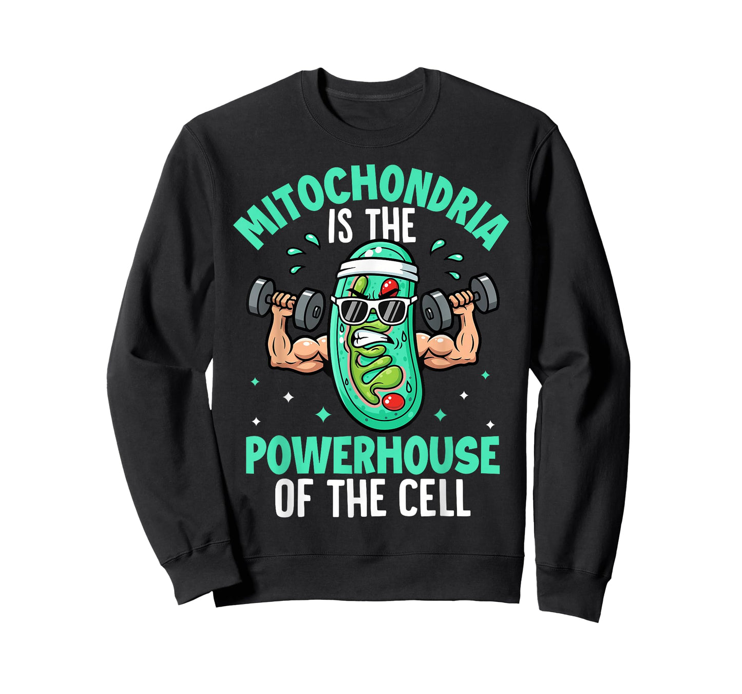 Mitochondria is The Powerhouse of The Cell Biologist Teacher T-Shirt