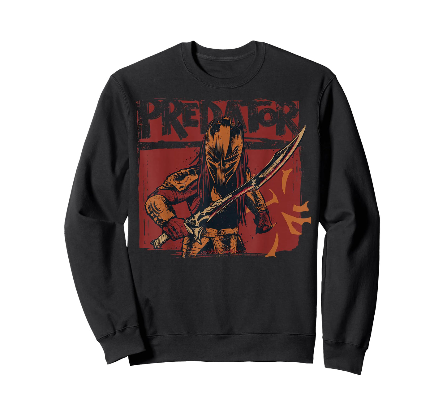 Predator: Badlands Threatening Warrior Raising His Sword T-Shirt