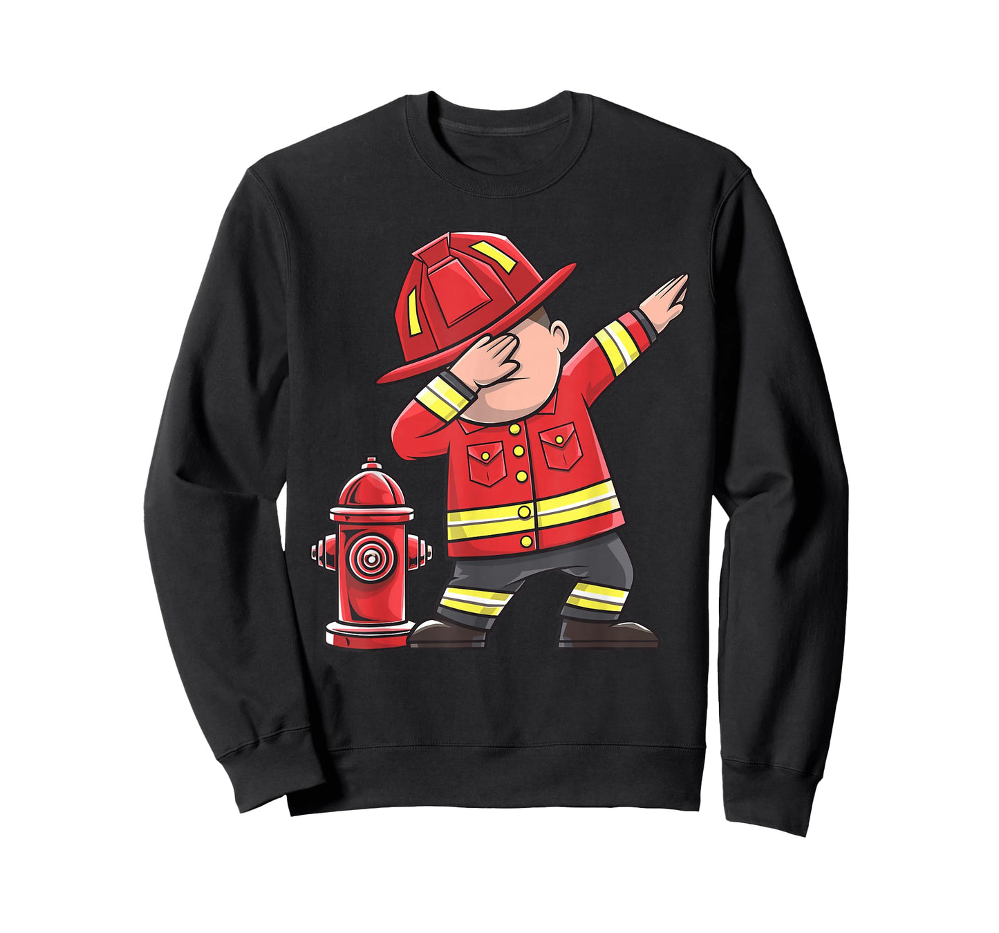 Funny Firefighter Art for Kids Toddlers Fireman Firefighter T-Shirt