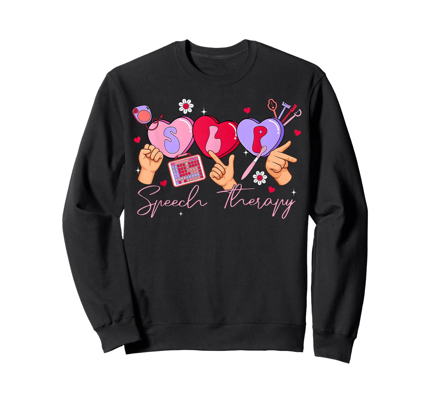 Valentine SLP Speech Language Pathologist Student Teacher T-Shirt