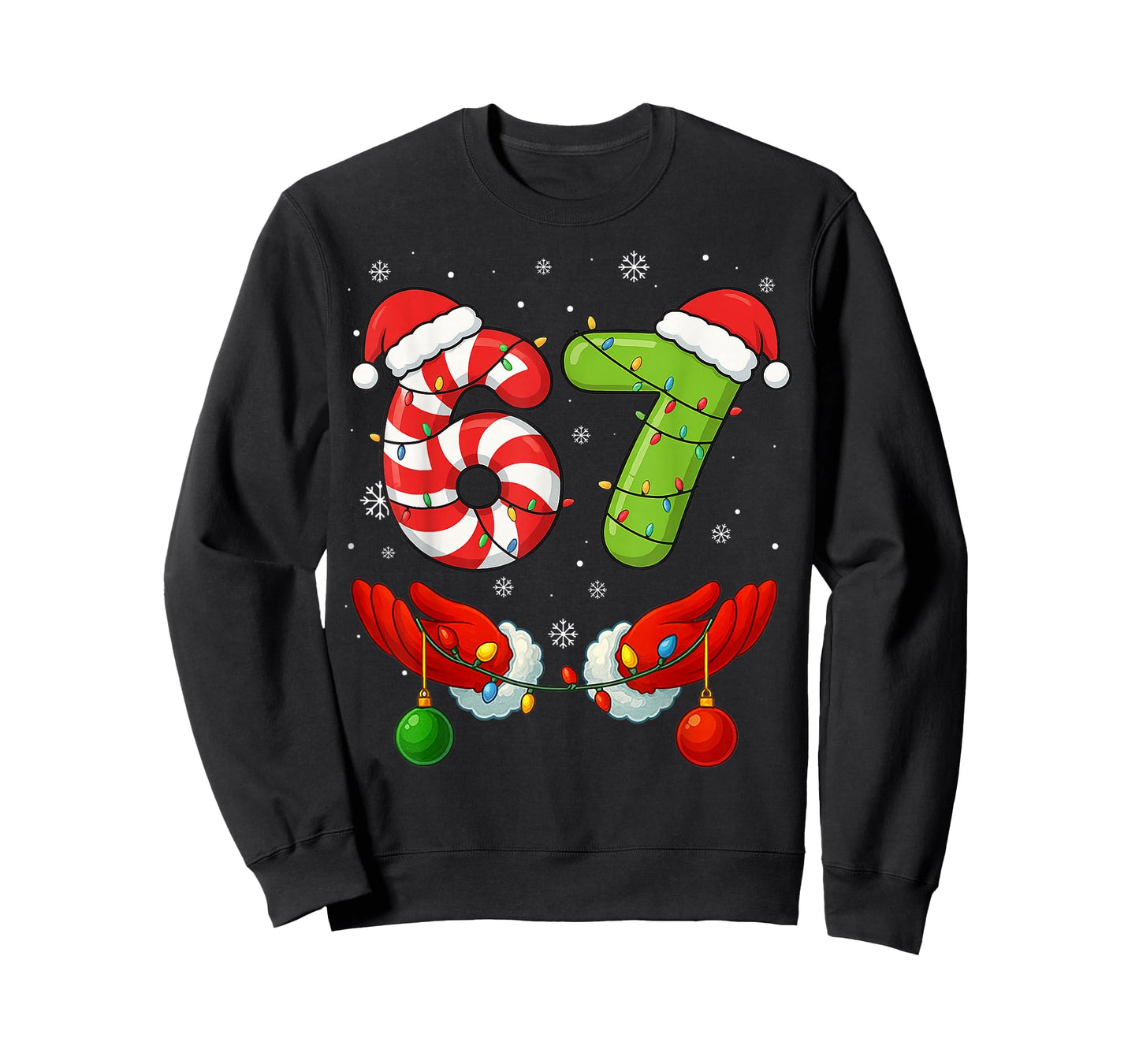 Funny Six Seven 6 7 Meme Kids Women Men Boys Girls Christmas T-Shirt