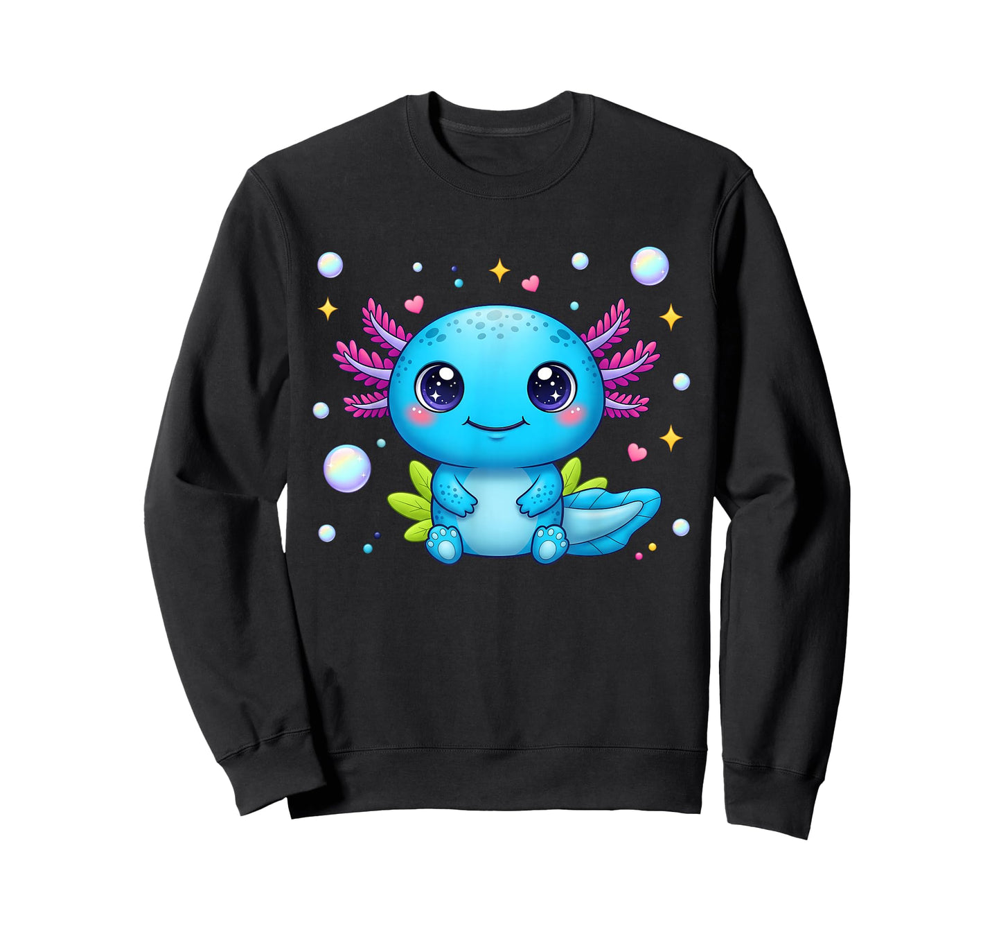 Kawaii Axolotl Cute Anime Funny Axolotls for Toddler Kids T-Shirt
