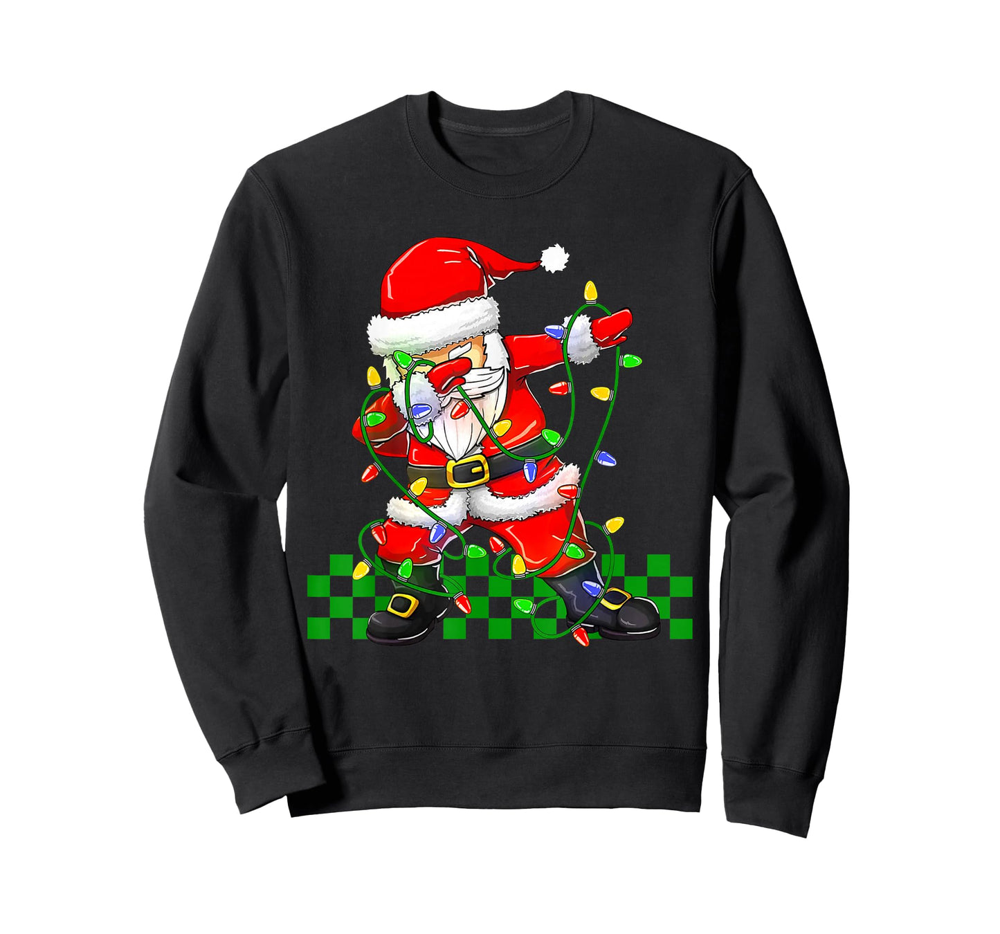 Dabbing Santa Friends Christmas Boys Men Kids Funny Xmas Dab T-Shirt