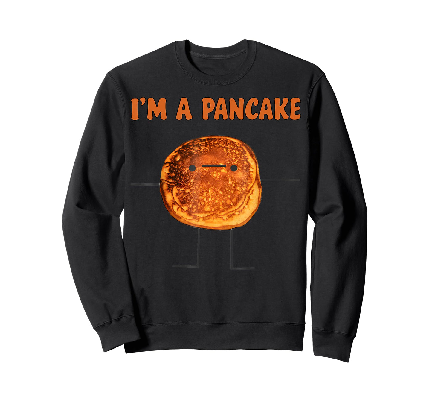 I’m A Pancake Funny Breakfast Meme Food Humor T-Shirt