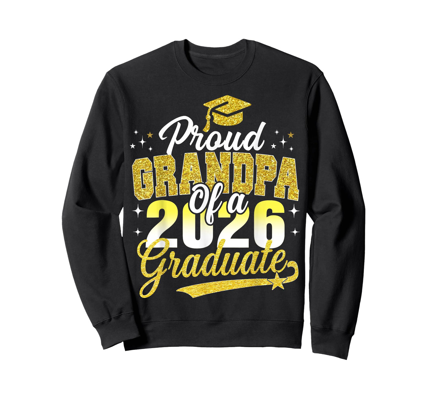 Grandpa 2026 Graduation Proud Grandpa of a 2026 Graduate T-Shirt