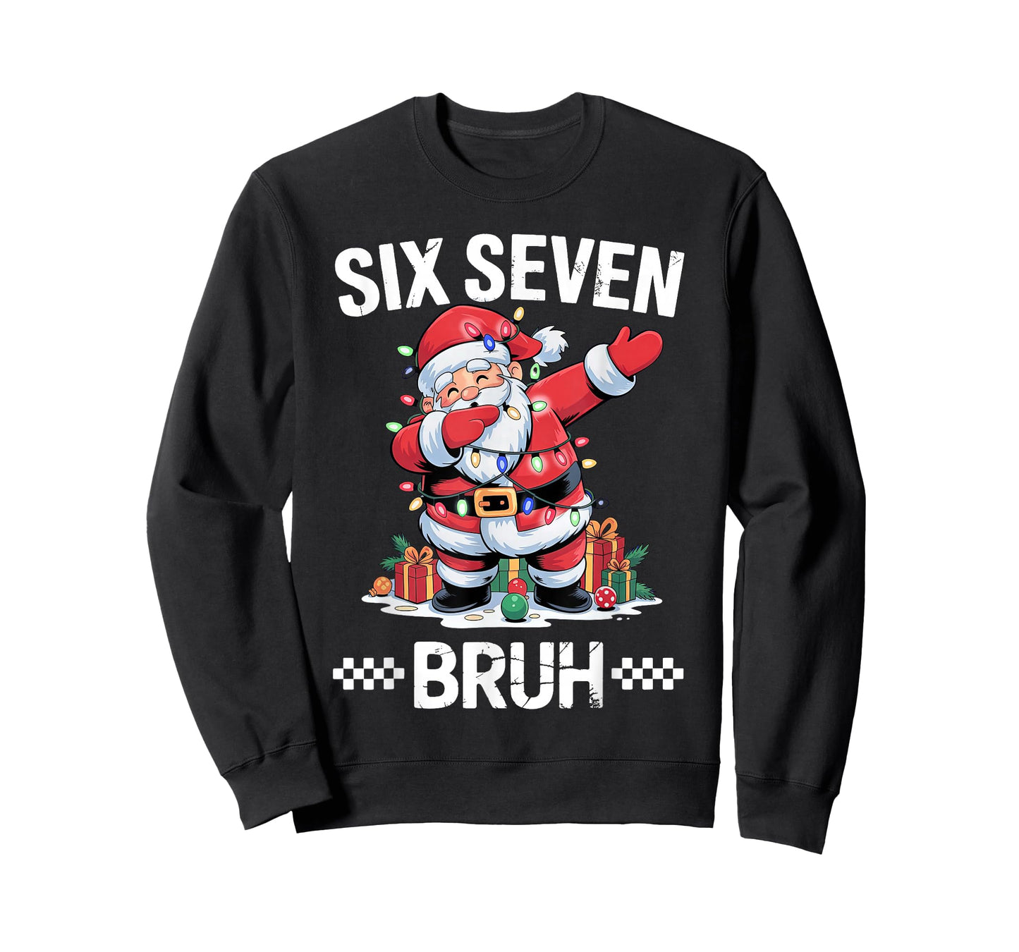 67 Six Seven Burh Christmas 6 7 Meme T-Shirt