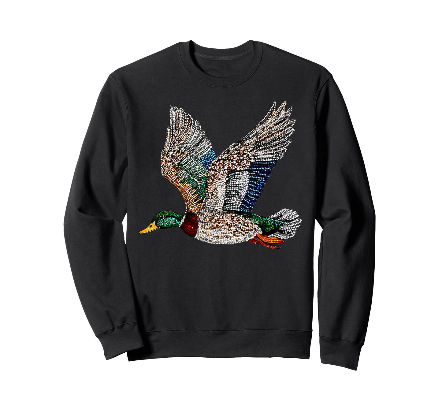 Mallard Duck Camouflage Flying Duck Hunting Season T-Shirt
