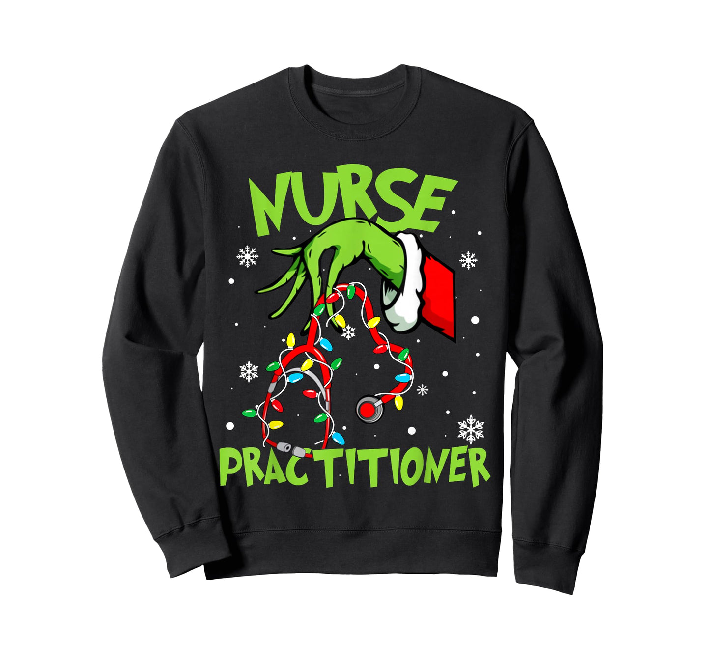 Nurse Practitioner Nurse Practitioner Christmas Nurse Xmas T-Shirt