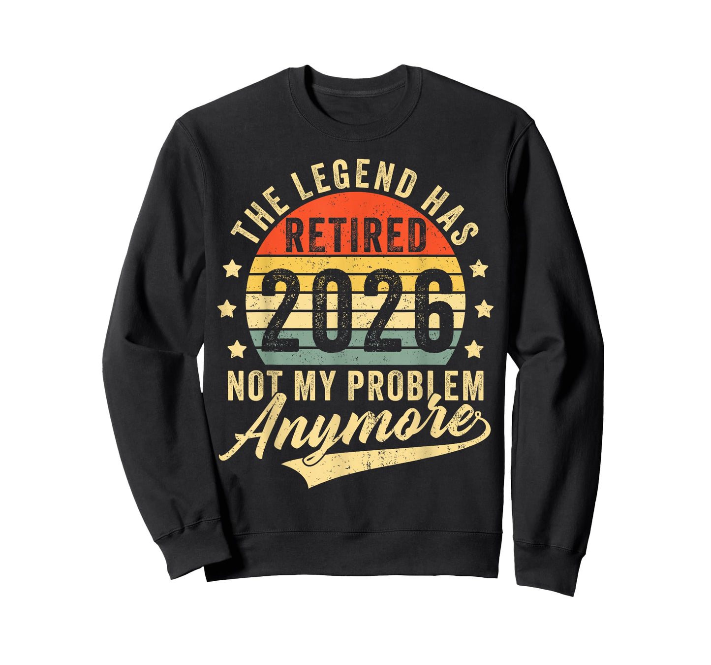 Retired 2026 Decoration Men Women Dad Grandpa Retirement T-Shirt