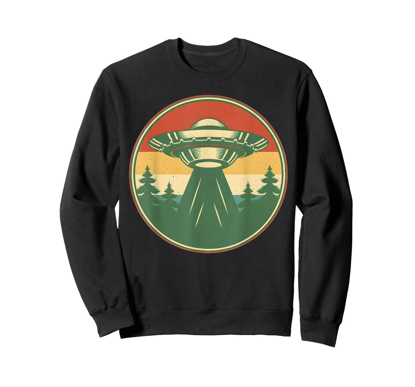 UFO Alien Vintage Retro T-Shirt