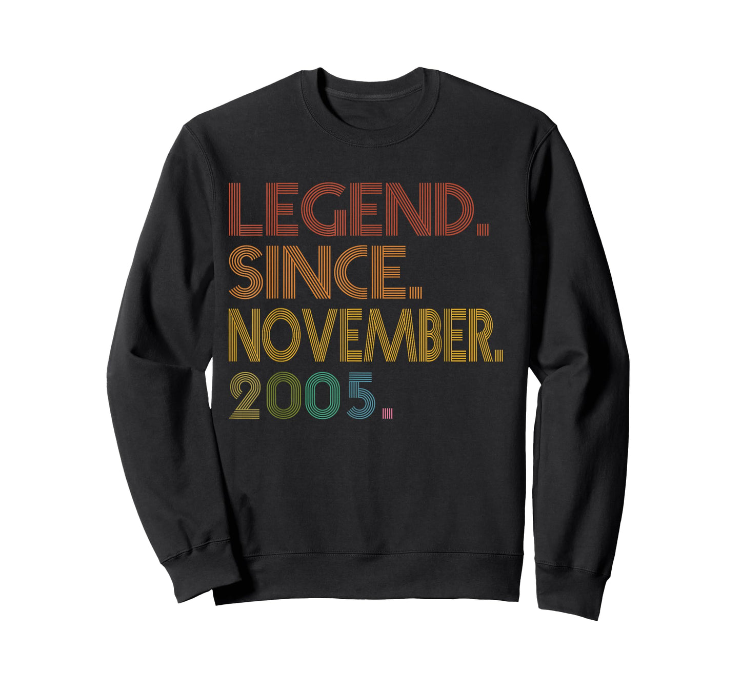 Legend November 2005 20th Birthday Men Women 20 Year Old T-Shirt
