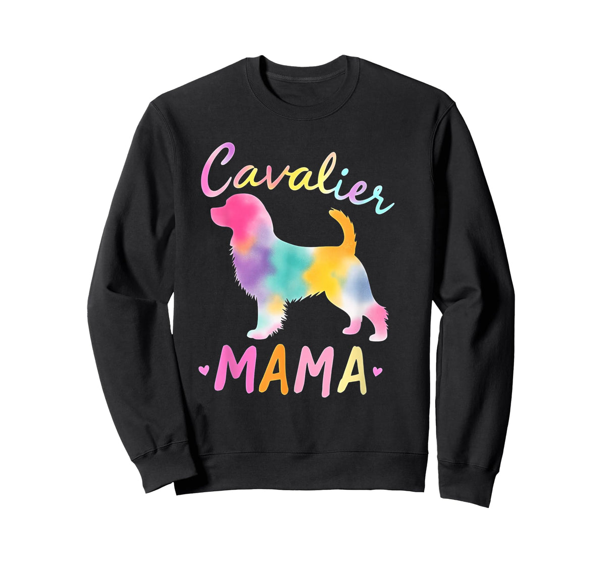 Cavalier King Charles Spaniel Mama Color Charles Spaniel Mom T-Shirt