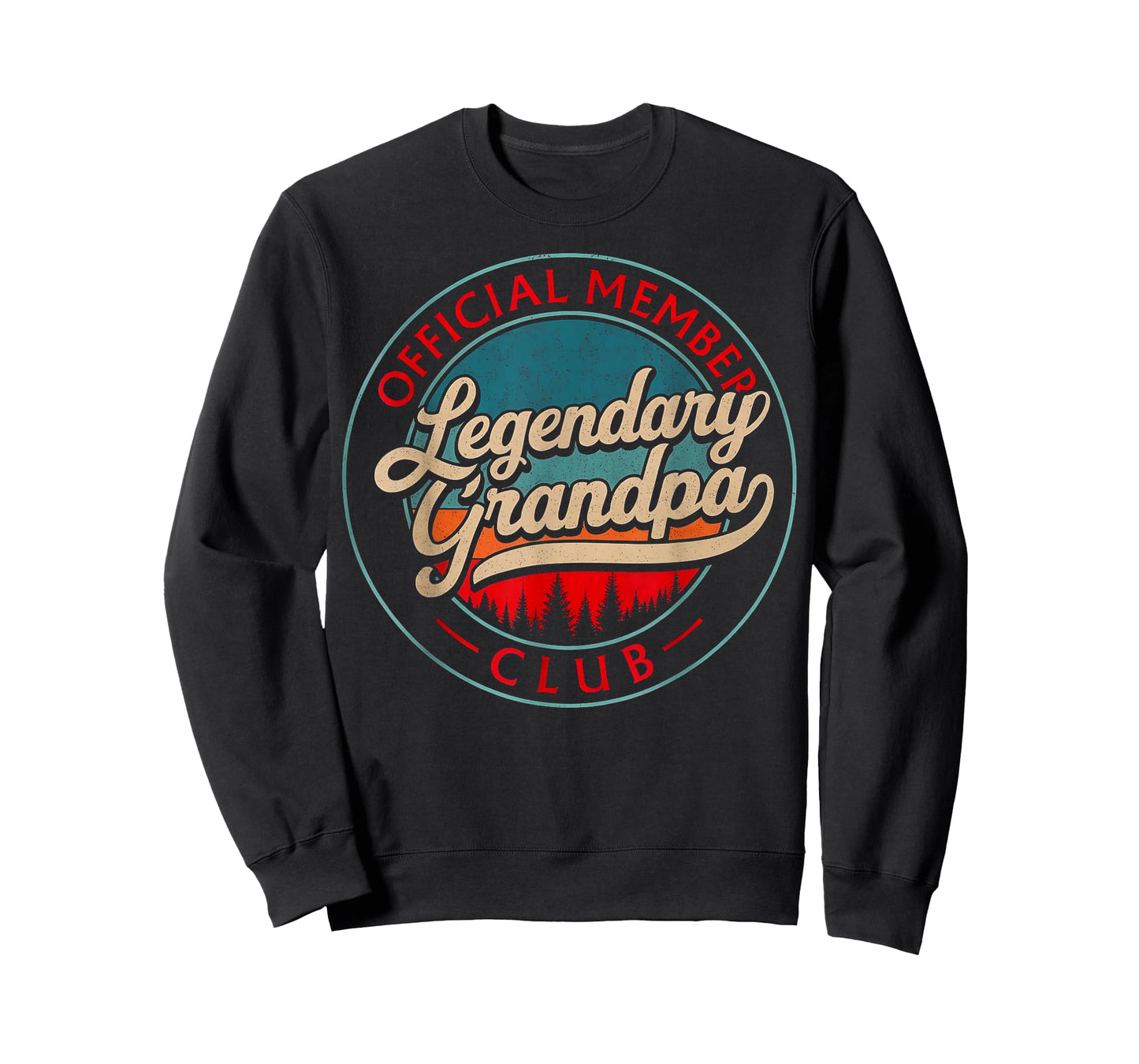 Grandpa Vintage Legendary Grandpas Club Official Member T-Shirt
