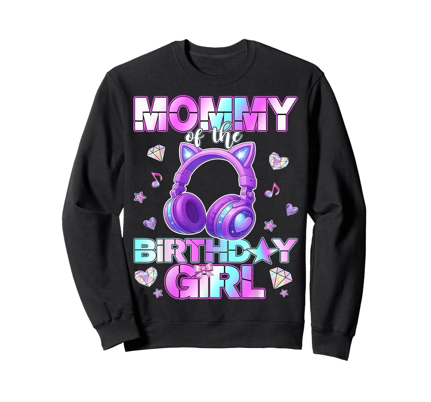 Mommy of The K-PoP Birthday Girls Korean Music Lovers T-Shirt