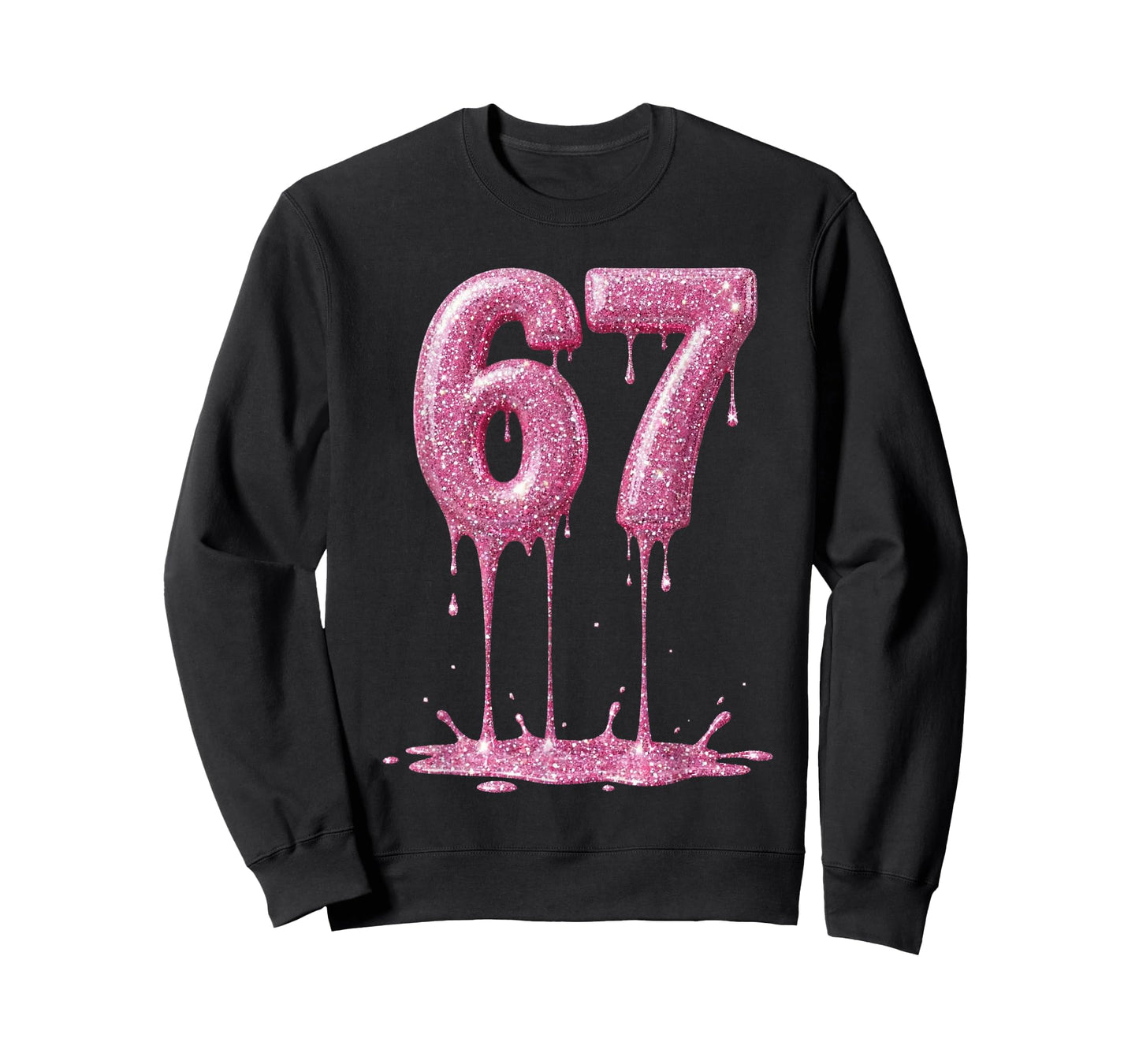 67 Dripping Girls Toddler Youth Kids 6 7 Funny Meme 6-7 T-Shirt